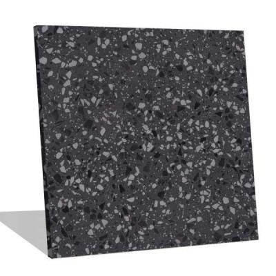 black color matte polished terrazzo floor marble tiles for decor